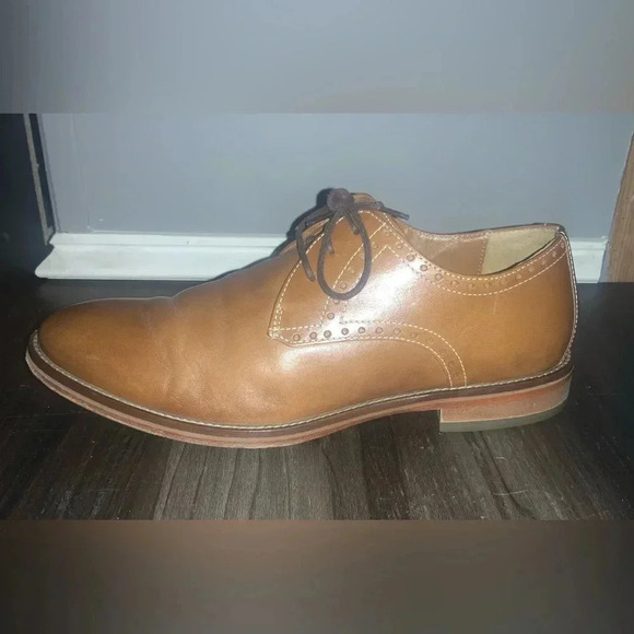 J. Murphy by Johnston & Murphy Cognac Brown Lace Up Oxford Shoes Size 8 main image 6